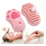 Cepillo a vapor 3 en 1 para mascotas: pelo limpio, sano y sin nudos