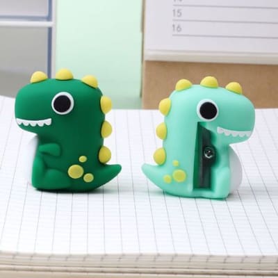 Sacapuntas Dinosaurios Surtidos Caja x24 para Fiestas y Colegios