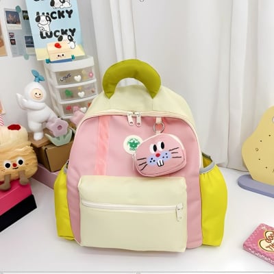 Mochila Escolar Conejo Protección Columna Ultraliviana