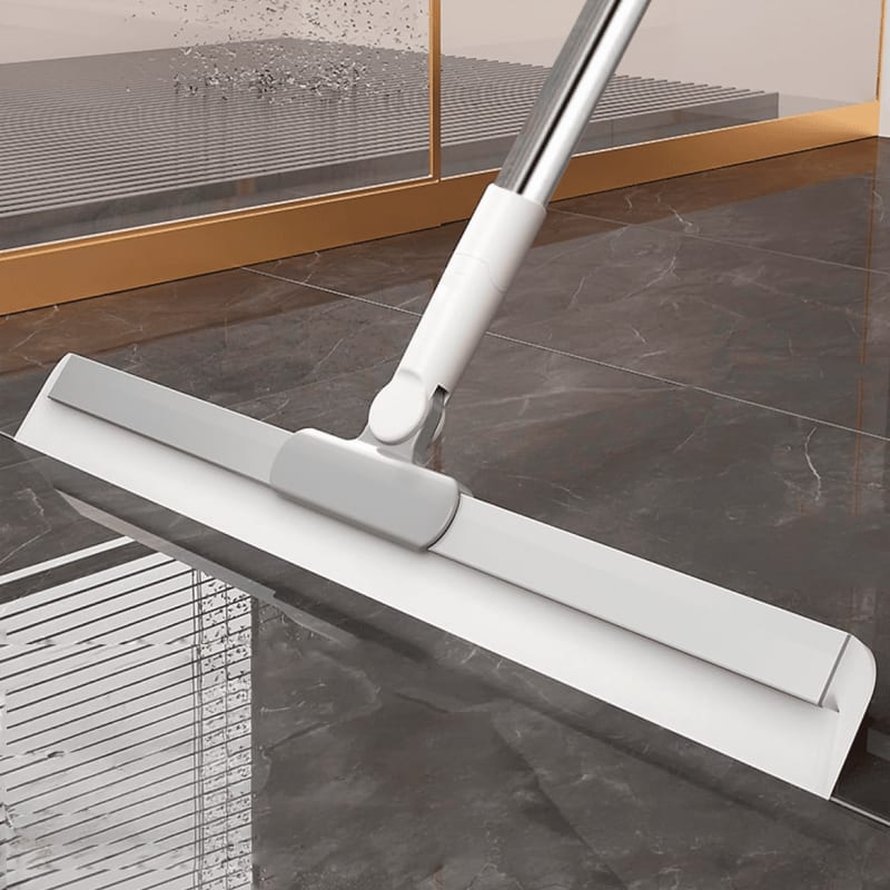 Escobilla giratoria extensible para limpieza de baño sin esfuerzo