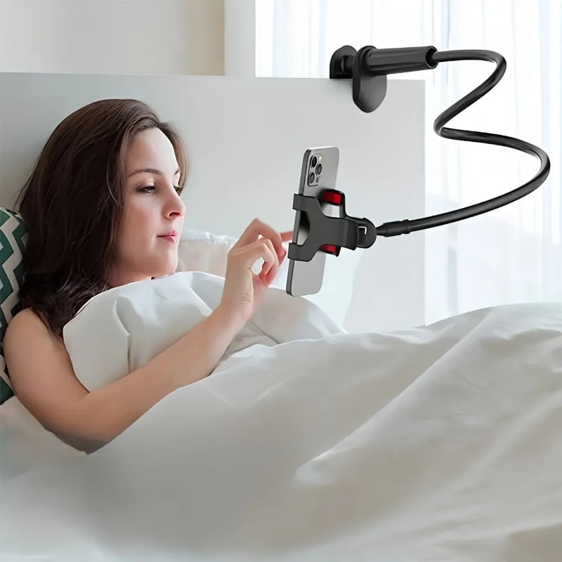 Soporte para Celular Ajustable Negro 360° Flexible Universal