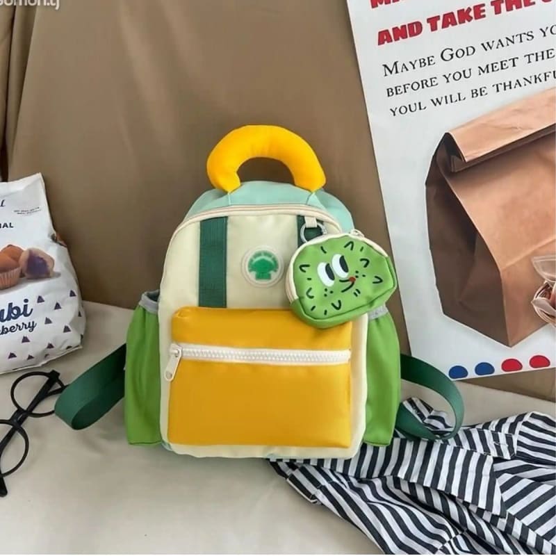 Mochila Escolar Rana infantil protección columna cómoda