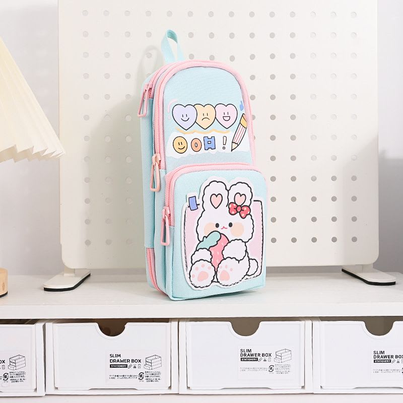 Cartuchera infantil mochila bandolera para niños colores surtidos