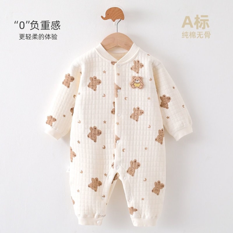 Body de Algodón Blanco para Bebé 59cm – Suavidad y Confort