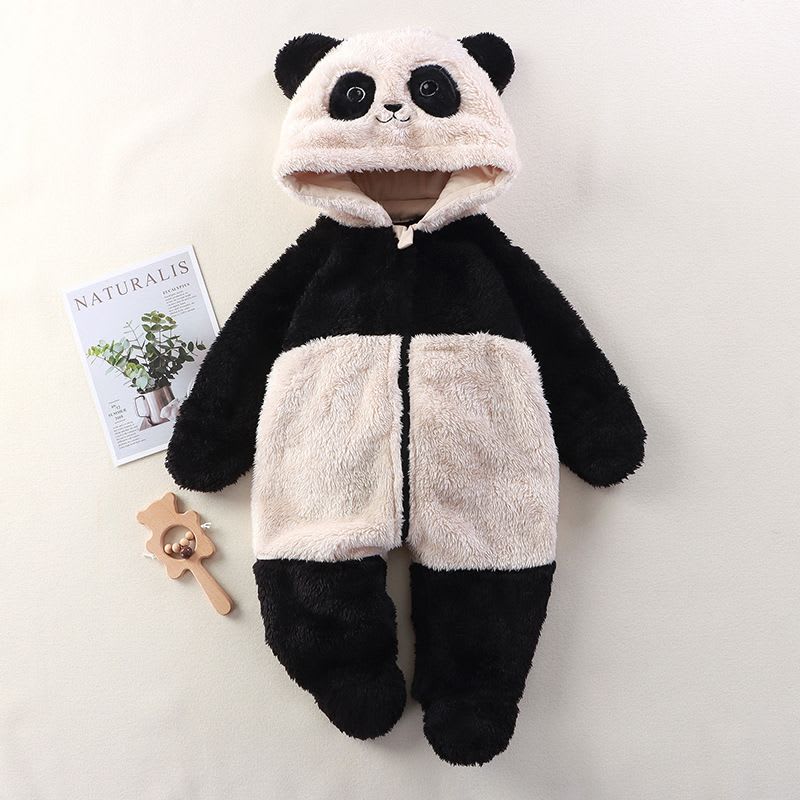 Body para bebes oso panda talle 80 cm. Dulce y divertido