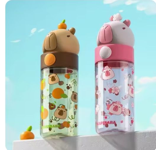 Botella infantil 760ml personajes japoneses kawaii para niños