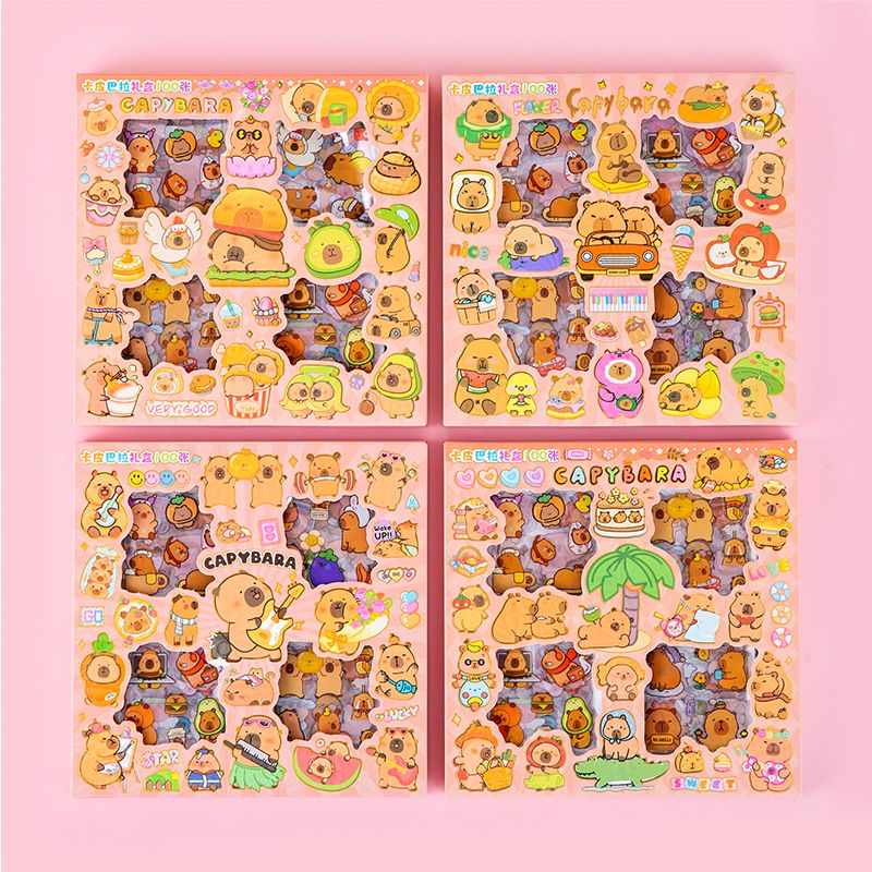 Pack Stickers Personajes Japoneses 2 - 96 hojas para coleccionar