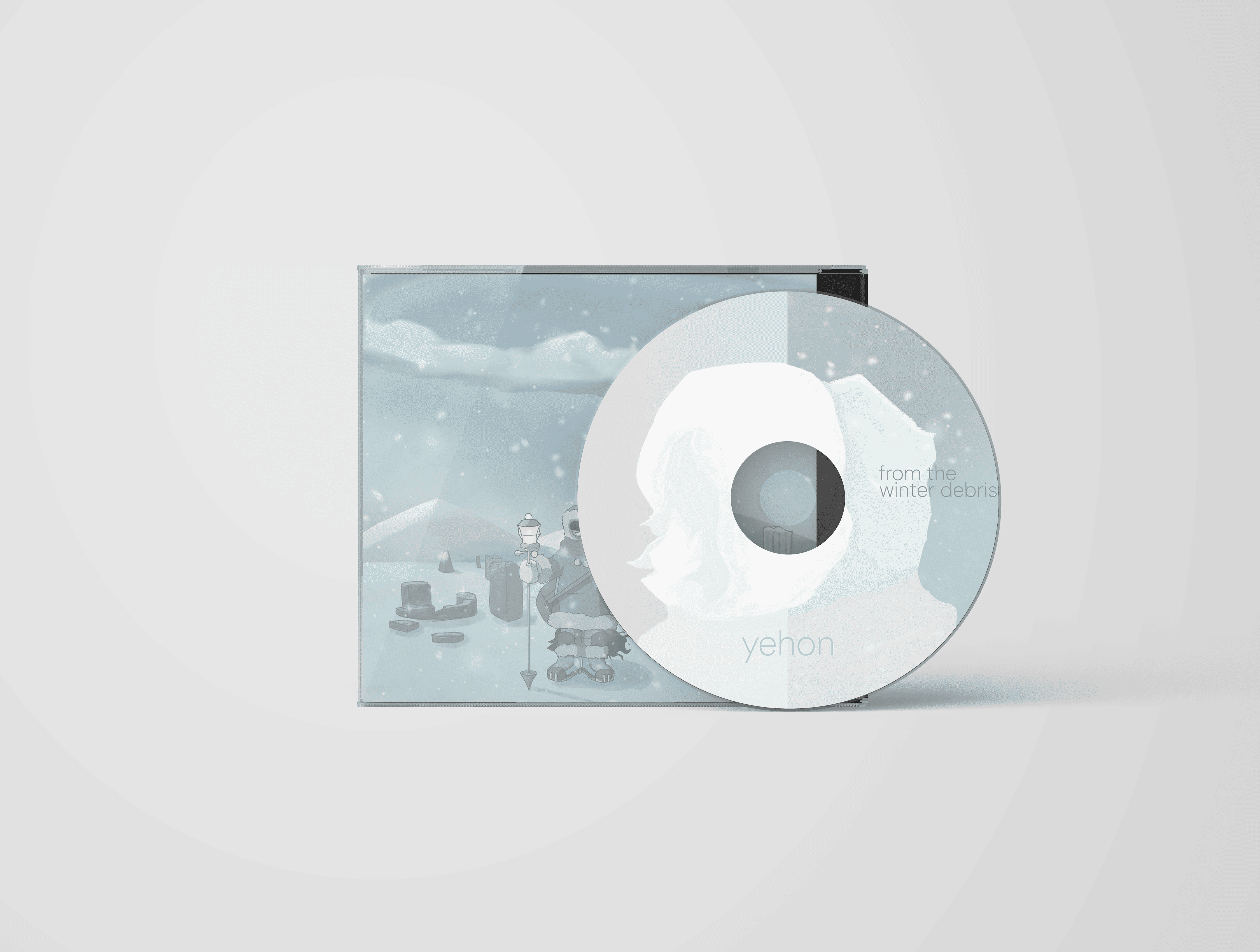 'From the Winter Debris' — CD Design for Yehon