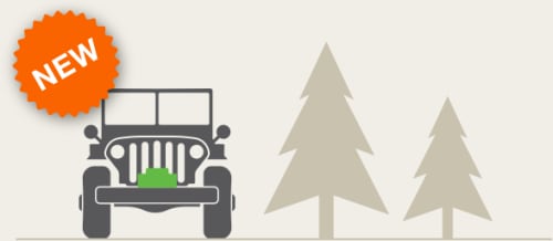 Jeep outdoors icon