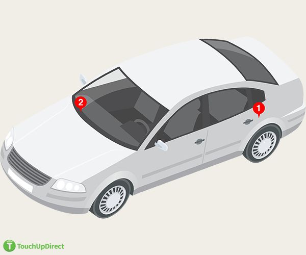 Cadillac Touch Up Paint Color Codes & Paint Code Location