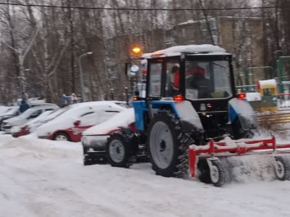 Расчистка улиц и дворов 2023