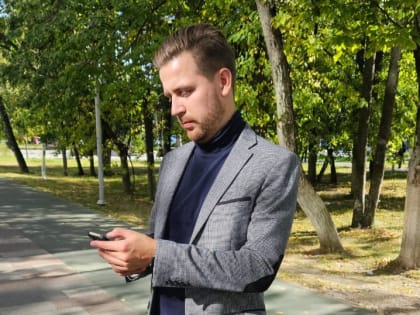 Председатель Общественной палаты Люберец принял участие в голосовании на выборах губернатора