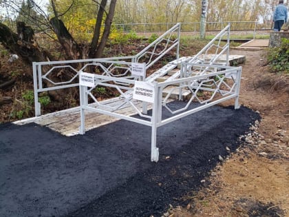 Обновление перехода на станции «Коренёво» улучшит безопасность пешеходов