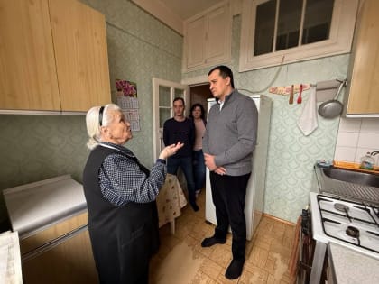 Ветеран ВОВ в Балашихе получит помощь в рамках партпроекта «Школа ЖКХ»