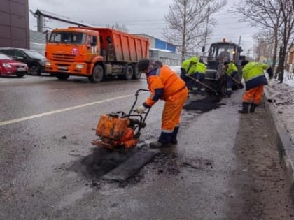 За неделю в Люберцах на дорогах заделали 178 ям