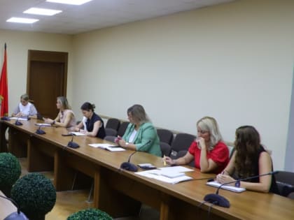 Совещание по вопросам благоустройства в Воскресенске