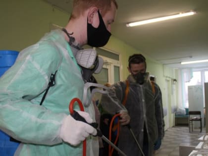 В Мытищинской ГКБ прошел второй этап дезинсекции