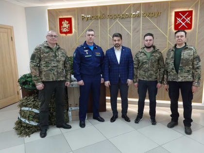 Николай Пархоменко с представителями БФ 