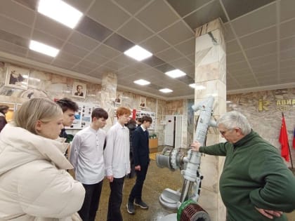 Будущие инженеры познакомились с работой корпорации «Рубин»