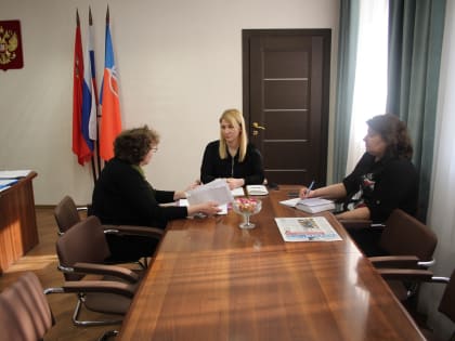Председатель Совета депутатов Мария Тарасова провела личный приём граждан
