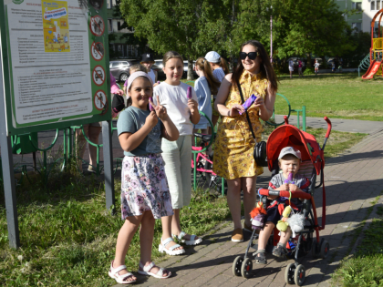 Традиционный День соседей провели в микрорайоне Мальково