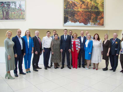 Владимир Волков принял участие в ежегодном Обращении губернатора Московской области к жителям региона