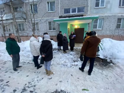 Встреча с жителями многоквартирного дома улицы Набережная