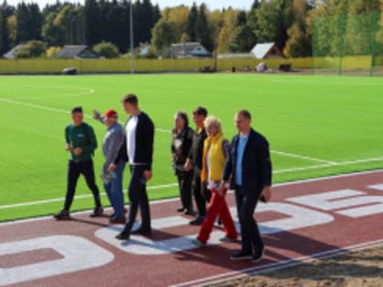 Реконструкция стадиона «Труд» в Лобне на финишной прямой