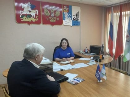 Прием граждан в территориальном отделе “Колтовский”