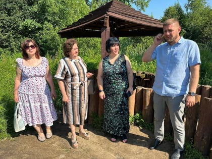 Прошла встреча по вопросу благоустройства родника в рабочем посёлке Свердловский