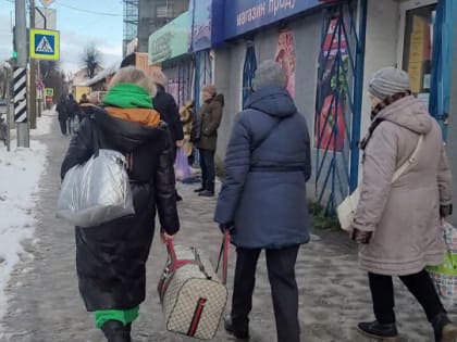Литовцы едут за продуктами в Россию