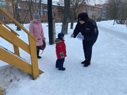 В Павловском Посаде автоинспекторы провели акцию «Безопасный двор»