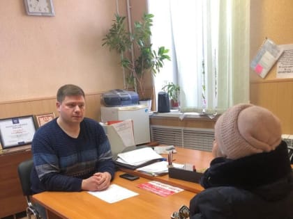 Член Общественной палаты Орехово-Зуевского городского округа провел приём граждан в г. Дрезна