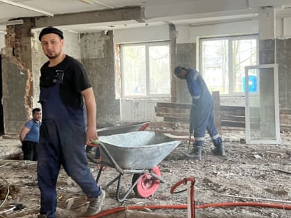 У Наро-Фоминской школы №9&nbsp; уже появляется новая крыша: ремонт идёт полным ходом