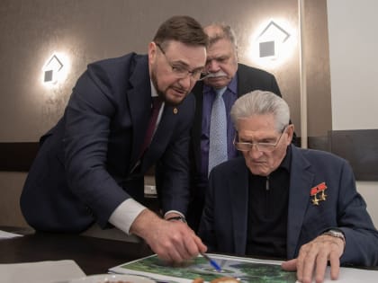 Рабочая встреча  с дважды Героем СССР, летчиком-космонавтом Борисом Валентиновичем Волыновым