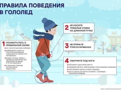 Советы травматолога по безопасному передвижению в гололед