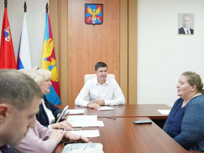 Владимир Волков ответил на вопросы жителей Люберец во время личного приема