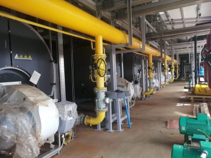 Строительство новой котельной в микрорайоне Лиаз близится к завершению