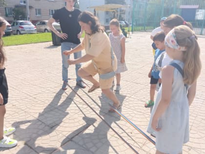 Рузские библиотекари провели программу «Игры нашего двора»