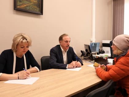 Владимир Ружицкий провел личный прием жителей Люберец