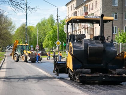 В Коломне продолжается первый этап кампании по дорожному ремонту