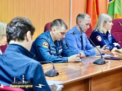 ВрИП Главы Электрогрска, Александр Кулаков провел очередное оперативное совещание с ответственными службами