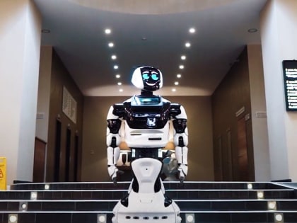 Первый в России робот-сторож скоро выйдет на работу в Московской области