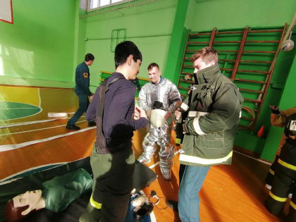 Лицеисты учились оказывать первую помощь