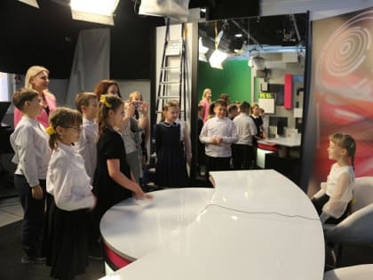 Юные жители муниципалитета познакомились с профессиями медиасферы