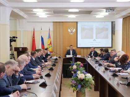 Владимир Волков провел оперативное совещание в Люберцах