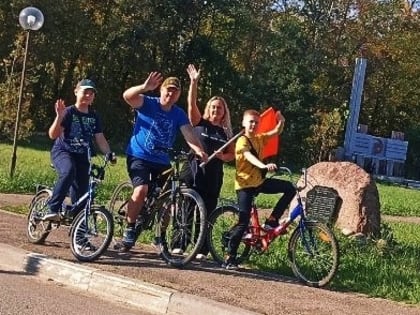 В Космодемьянском прошел «ВелоБиблиоПробег»