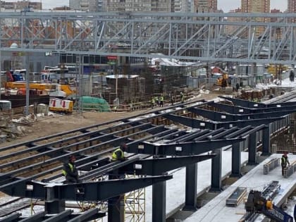 Первый этап реконструкции станции Железнодорожная завершится в сентябре