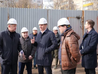 Владимир Волков проверил реконструкцию ВЗУ в Люберцах