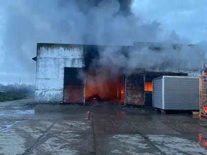 Открытое горение ликвидировали в здании в селе Кишкино Домодедова